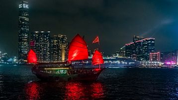 HongKong by night