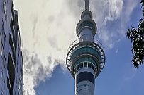 NZ -085106 Auckland, la ville la plus grande mais pas la capitale qui est Welligton .