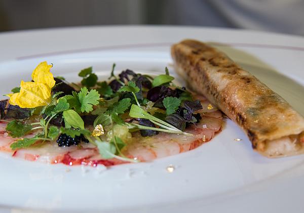 Carpaccio de gambas